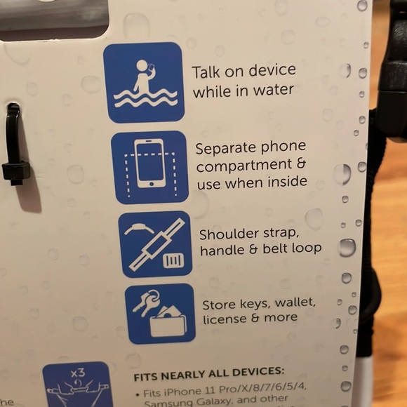 Geckobrands Waterproof phone tote - Picture 5 of 7